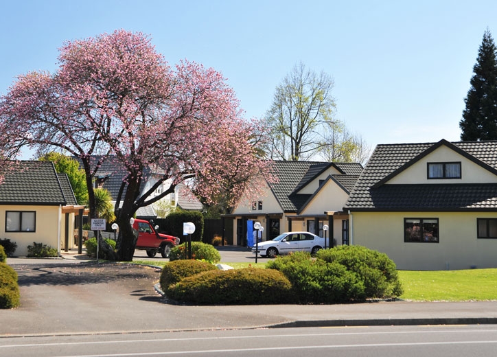 secure parking directly outside your unit